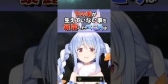 【ホロライブ】リスナーが気になる毛事情を話すぺこら