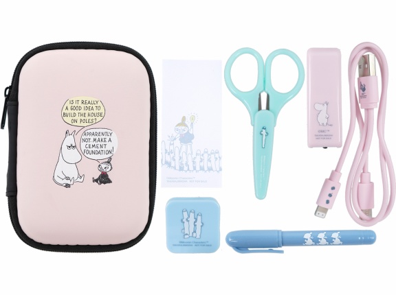 In Red (インレッド) 2026年 1・2月合併号 《付録》 1.MOOMIN ミニミニ文具セット 2.ローラ アシュレイ 2026年カレンダー