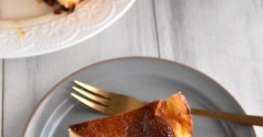 大人の味「ラムレーズンバスクチーズケーキ」