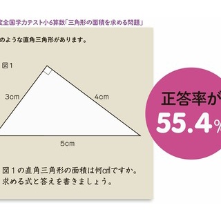 『【悲報】小学生の学力、ガチに終わる。　バカ向けのバカ算数を解けないバカが55.6%約半分』の画像