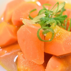 たっぷり使って♪人参の中華煮込み