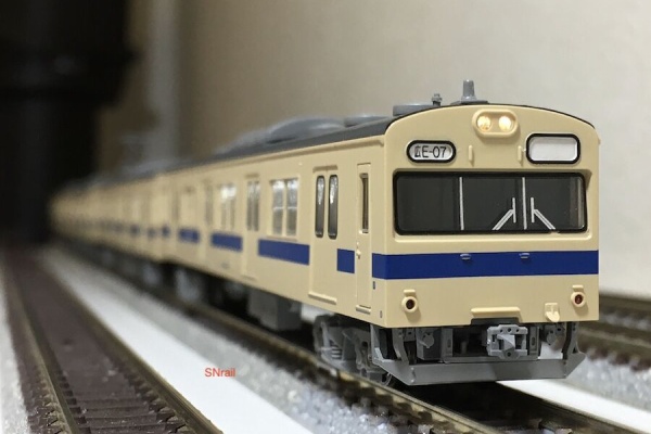 SN総合車両所のブログ - Nゲージ 広ヒロ103系B・D・E編成