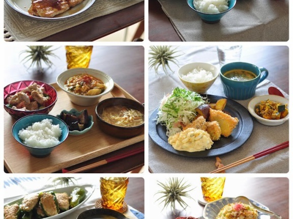1週間分の我が家の献立まとめ(作りおきおかず、弁当、昼ごはん、晩ごはん)とおまけはオットと梅田で晩ごはん