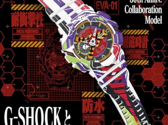 ≪追加販売≫エヴァンゲリオンコラボ「GA-110EVA30-7AJR」。タイムステーションNEOオンラインで10/18 12時より数量限定追加販売！