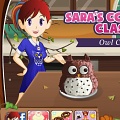 サラの料理教室：ふくろうケーキ　Owl Cake: Sara's Cooking Class
