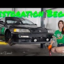 【海外の反応】1990年式ホンダCR-Xをレストアするぞ！