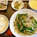 【岩手県花巻市】中華料理 正華 みたけ店　レバニラ炒め、レバーのうま煮、ライスセット、点心セット
