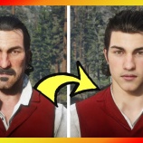『FaceAppでRDR2の各キャラを若返らせてみた』の画像