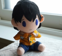 おすわりぬいの服試作二回目