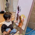 10月のあおぞらレポート〜絵の具たのしい！