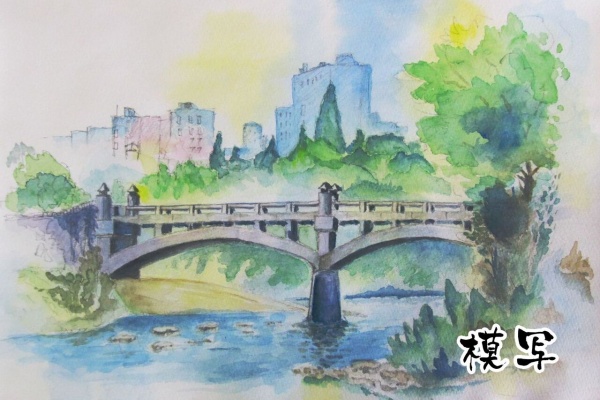 シニアから始めた透明水彩画
