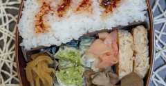 十五夜が近いと気が付いて～夫のお弁当723