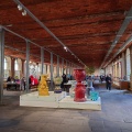 �ۥå��ˡ���Ť�ǡ�Salts Mill��