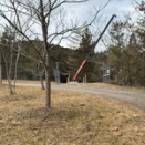 恐竜のモニュメント