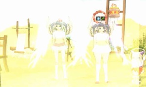 光の翼がまぶしくてヴァルス！ﾒｶﾞｧｧｧｧｧ