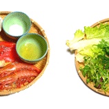 『236.魚介のマリネと野菜のサラダ ディルのタルタル風アイオリソース』の画像
