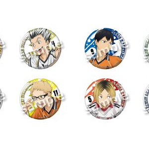 ハイキュー!! 和紙風缶バッジコレクション : アニメ＆漫画 グッズ情報