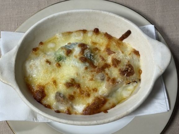 蕪とブロッコリーのグラタン