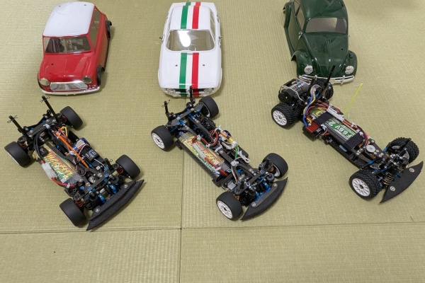 MシャーシのRCカーをつくる