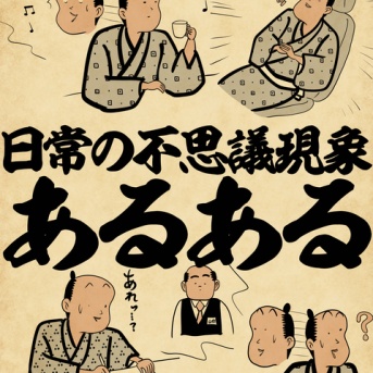 日常の不思議現象あるあるでござる