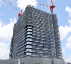 地上42階「幕張ベイパーク ブルームテラスタワー」の建設状況！19階まで到達した分譲タワマン（2026.8.9）