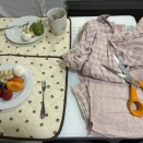 さらしをラップ代わりに