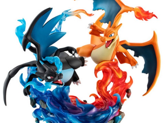 G.E.M.EXシリーズ ポケットモンスター メガリザードンX＆メガリザードンY 完成品フィギュア