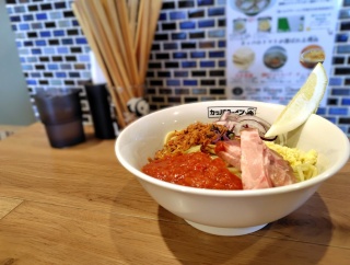 らーめん ニューカッパ@羽村市<限定･トマトバジルまぜそば＋大盛＋チーズごはん>