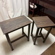 ＊実家の片付けと小さな店の始まり37話 テーブル作り