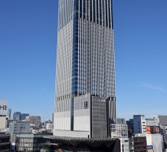 高さ211m「ザ・ランドマーク名古屋栄」の建設状況！商業施設・シネコン・オフィス・コンラッド名古屋が入る栄駅直結の複合施設（2025.11.15）