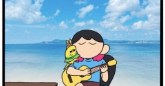 ウクレレ、そしてセキセイインコ🏝️