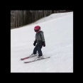 ☟【あっ…（察し）】Tearing it up.  First ski in a year for all 3 gene