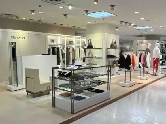 『香林坊大和』にファッションブランド『blancvert 大和香林坊店（ブランベール）』がオープンしてる。