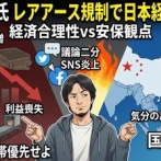 【速報】ひろゆき氏、中国のレアアース輸出制限に私見「一部ネトウヨの気分が昂揚する以外にどんなメリットが」