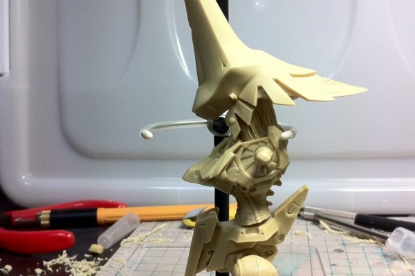 ガンプラの作り方。 - VOLKS クラウドスカッツ MMS 1/100