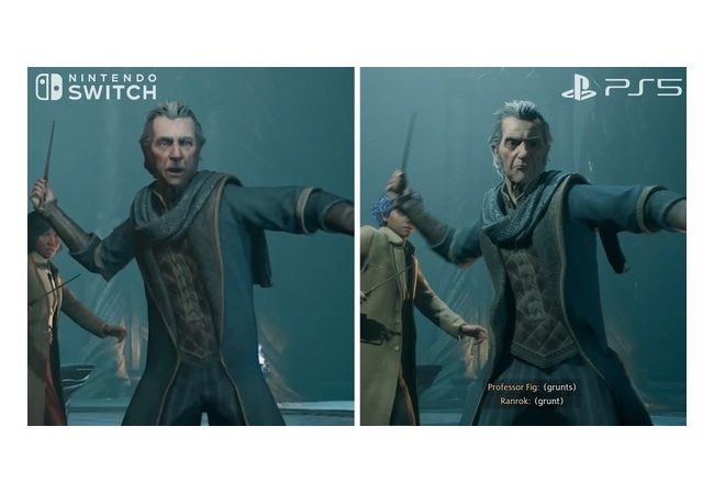 ホグワーツレガシーのSwitch版のグラフィックが割りと頑張ってる