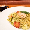 「ビバレーコーヒー」の『トマトとモッツァレラチーズのジェノベーゼ風パスタ』など（大和市つきみ野）【やまとぴグルメ】