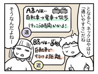 受験生すーちゃん⑧【高校までの通いやすさ】