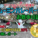 【ムーミンバレーパーク】初のクリスマスイベント＆紅葉🍁が見たい！バレパをのんびりお散歩日記