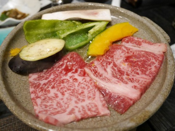 御宿穂高城　夕食　④