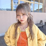 『[イコラブ] 大場花菜「高めのハーフアップでぎゃるな感じに、みんな すきかな〜？」』の画像