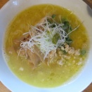 らーめん天神下 大喜＠入谷　「とりそば（細麺）、ほか」