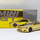 MINI GT 日産スカイラインGT-R(R32) VeilSide Combat C-Ⅰ Gold Chrome