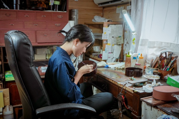 新品未使用　井川メンパ　望月良秋作 2号椀 新品未使用】望月良秋作 井川メンパ 椀 2号 (4.5)