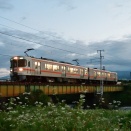 10月23日　今朝の身延線上り1番電車　V3編成