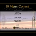 ARRL 10m 結果発表