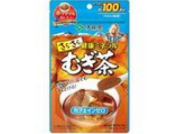 【762円】伊藤園 さらさらとける 健康ミネラルむぎ茶 80g 粉末 チャック付き袋タイプ