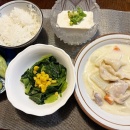 負けてます＆白菜と大根のクリーム煮