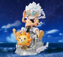 ワンピース ワールドコレクタブルフィギュア 麦わらストア ALL ABOARD！-モンキー・D・ルフィ ギア5-【商品仕様・画像】本日より麦わらストアにて発売開始／オンラインは13時発売