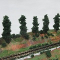 登山電車が似合う風景　ジオラマ製作④